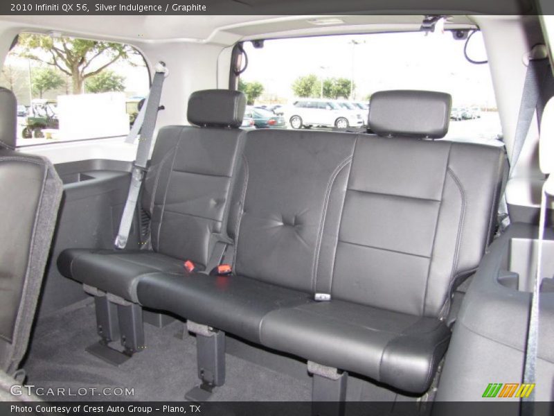  2010 QX 56 Graphite Interior