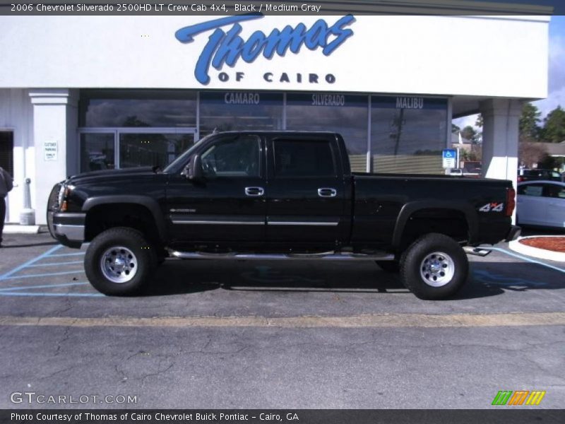 Black / Medium Gray 2006 Chevrolet Silverado 2500HD LT Crew Cab 4x4