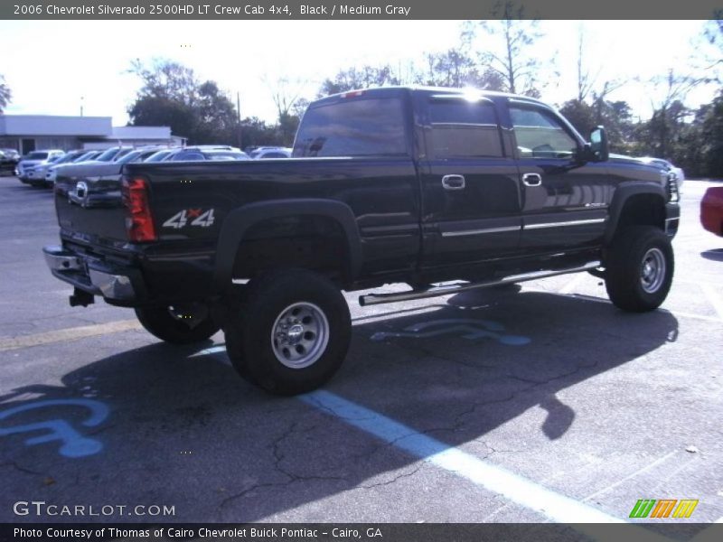 Black / Medium Gray 2006 Chevrolet Silverado 2500HD LT Crew Cab 4x4