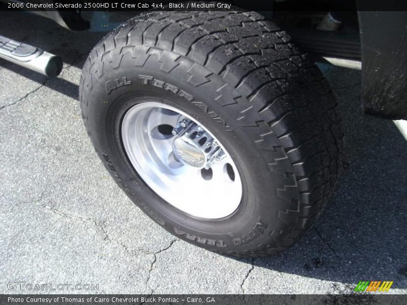 Black / Medium Gray 2006 Chevrolet Silverado 2500HD LT Crew Cab 4x4