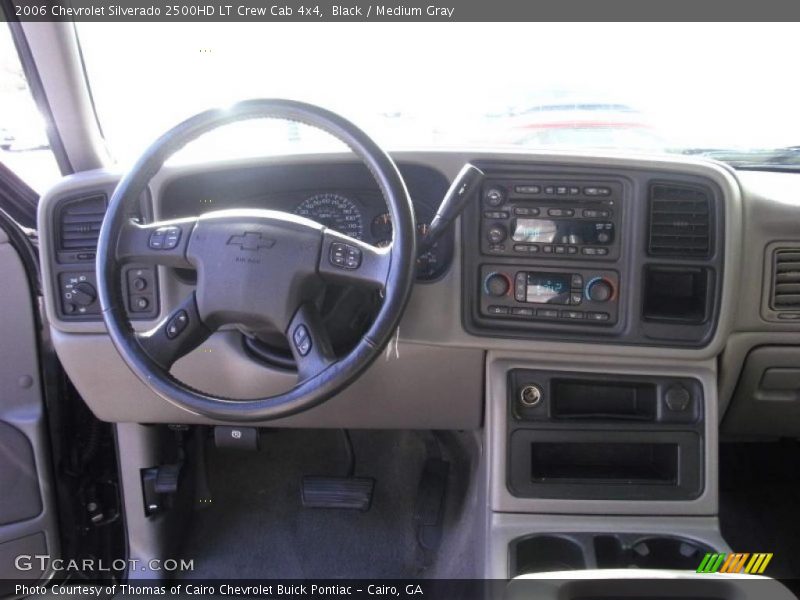 Black / Medium Gray 2006 Chevrolet Silverado 2500HD LT Crew Cab 4x4