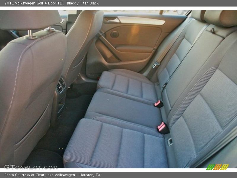 Black / Titan Black 2011 Volkswagen Golf 4 Door TDI