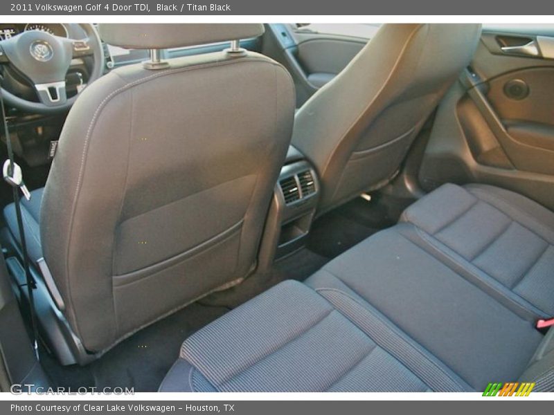 Black / Titan Black 2011 Volkswagen Golf 4 Door TDI