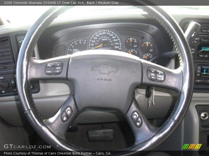 Black / Medium Gray 2006 Chevrolet Silverado 2500HD LT Crew Cab 4x4