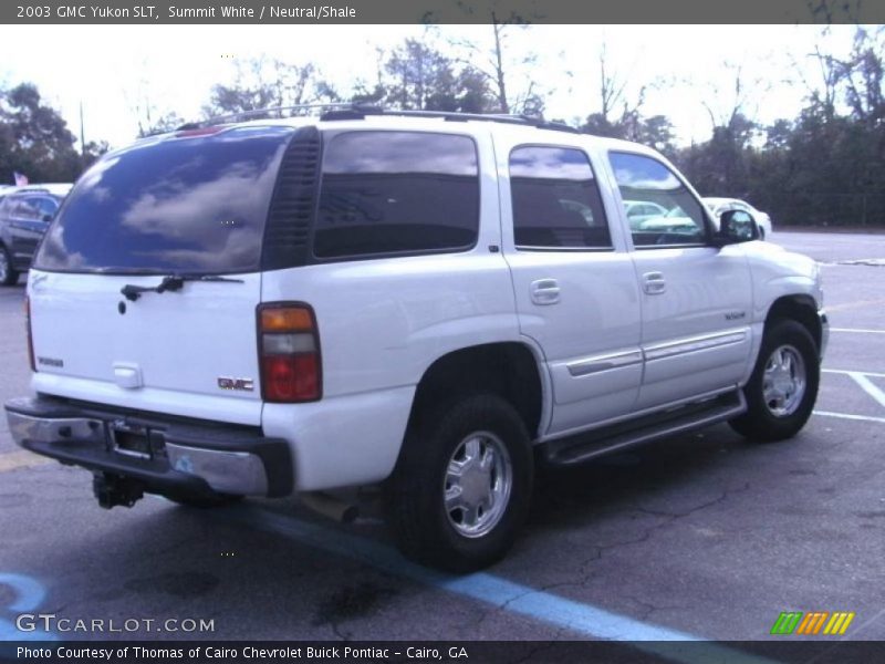 Summit White / Neutral/Shale 2003 GMC Yukon SLT