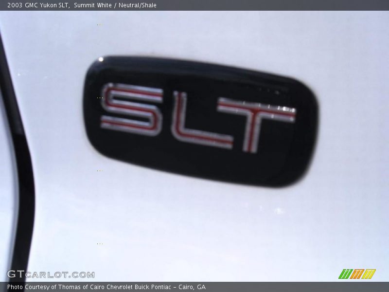  2003 Yukon SLT Logo