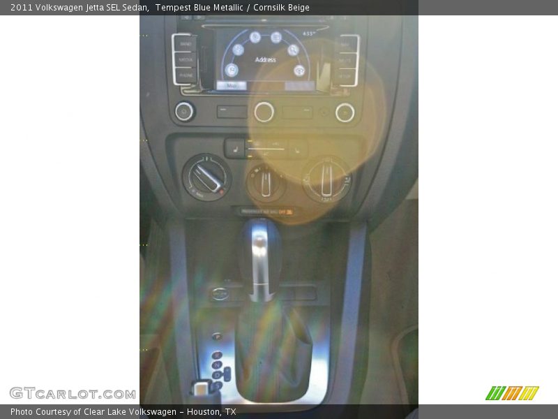 Tempest Blue Metallic / Cornsilk Beige 2011 Volkswagen Jetta SEL Sedan