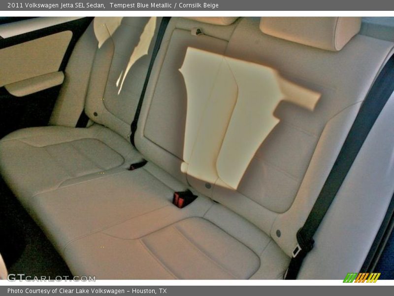 Tempest Blue Metallic / Cornsilk Beige 2011 Volkswagen Jetta SEL Sedan