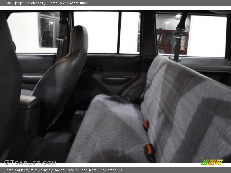 Flame Red / Agate Black 2000 Jeep Cherokee SE