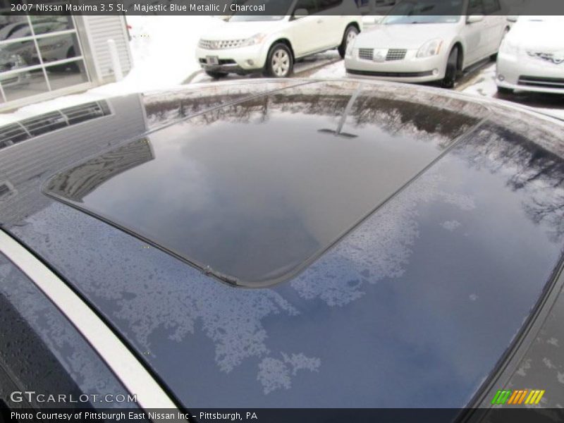 Majestic Blue Metallic / Charcoal 2007 Nissan Maxima 3.5 SL