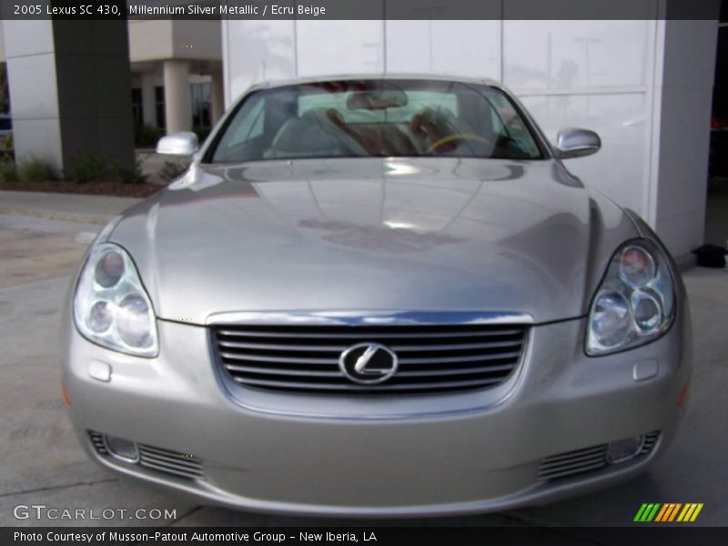 Millennium Silver Metallic / Ecru Beige 2005 Lexus SC 430