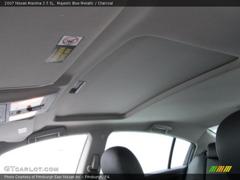Majestic Blue Metallic / Charcoal 2007 Nissan Maxima 3.5 SL