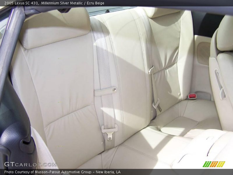 Millennium Silver Metallic / Ecru Beige 2005 Lexus SC 430