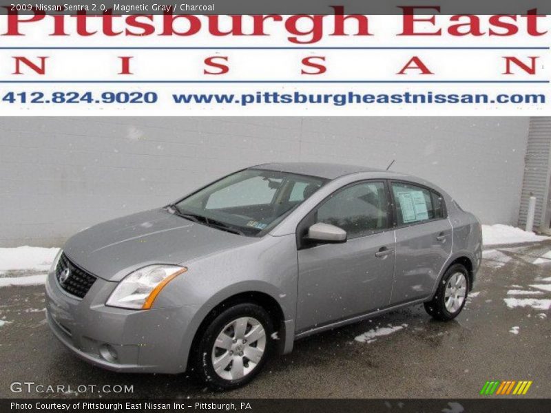 Magnetic Gray / Charcoal 2009 Nissan Sentra 2.0