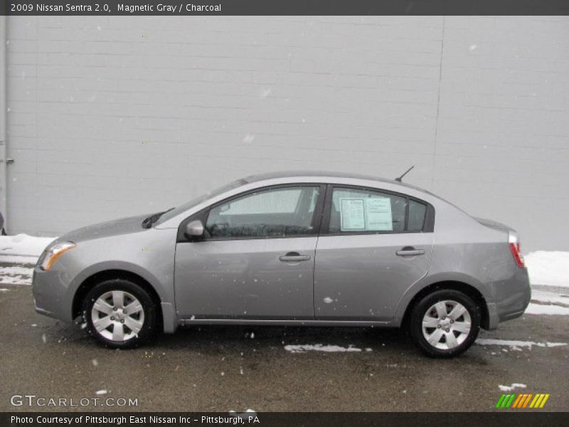 Magnetic Gray / Charcoal 2009 Nissan Sentra 2.0