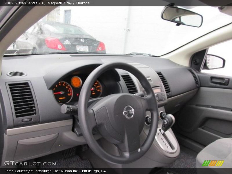 Magnetic Gray / Charcoal 2009 Nissan Sentra 2.0