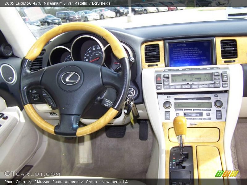 Millennium Silver Metallic / Ecru Beige 2005 Lexus SC 430