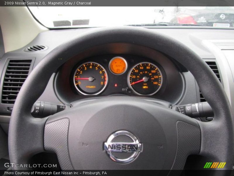 Magnetic Gray / Charcoal 2009 Nissan Sentra 2.0