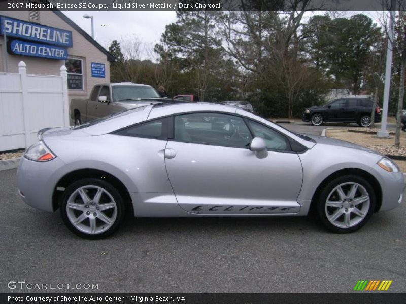 Liquid Silver Metallic / Dark Charcoal 2007 Mitsubishi Eclipse SE Coupe