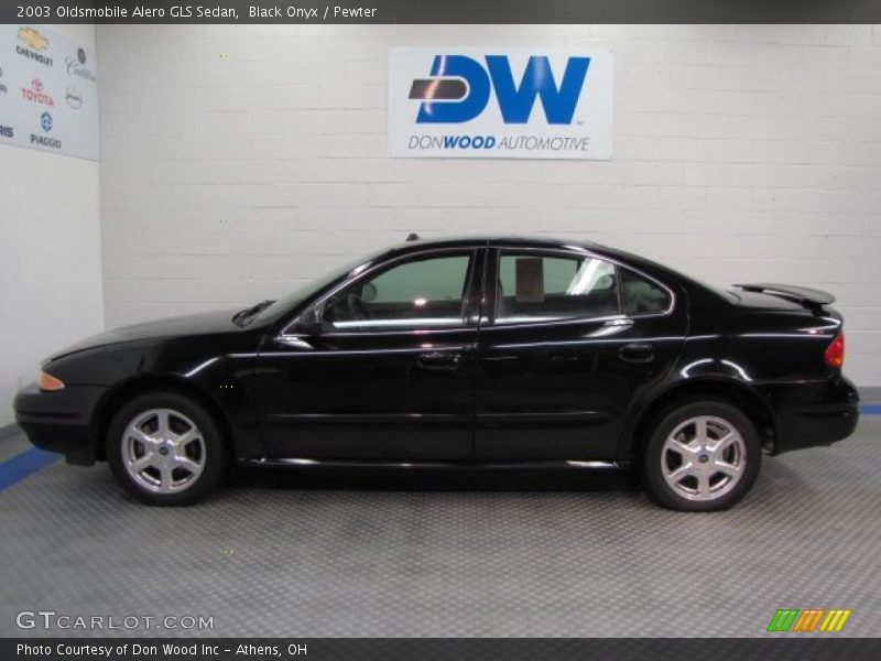 Black Onyx / Pewter 2003 Oldsmobile Alero GLS Sedan