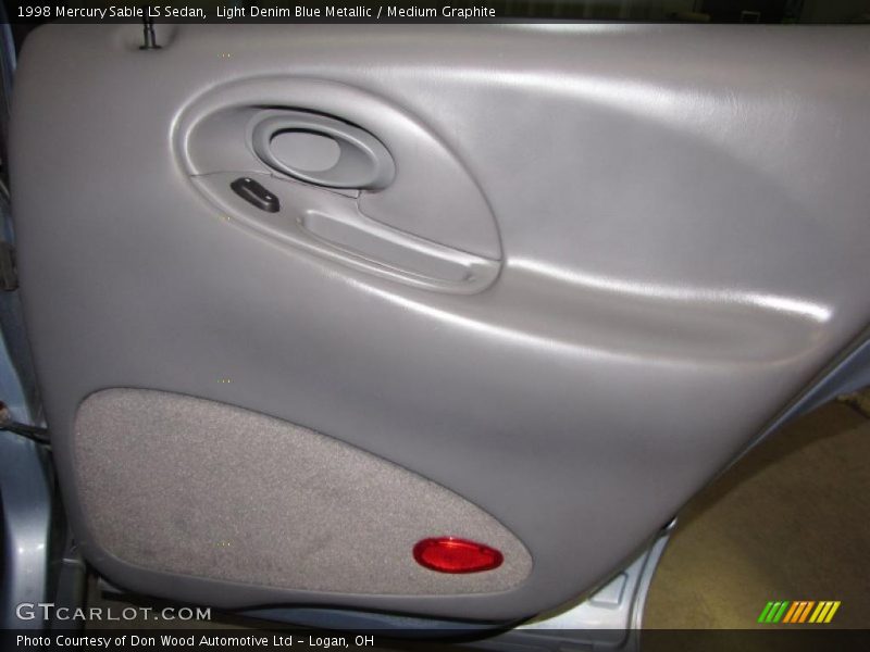 Light Denim Blue Metallic / Medium Graphite 1998 Mercury Sable LS Sedan