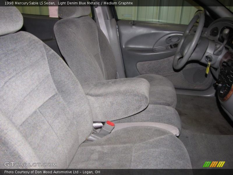 Light Denim Blue Metallic / Medium Graphite 1998 Mercury Sable LS Sedan