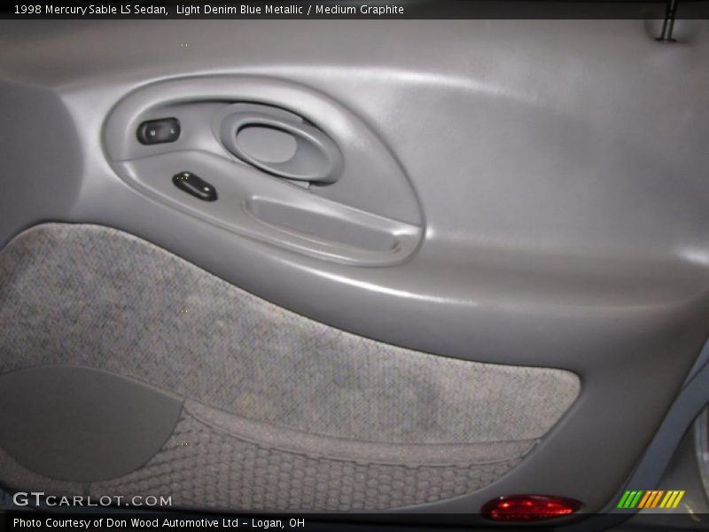 Light Denim Blue Metallic / Medium Graphite 1998 Mercury Sable LS Sedan