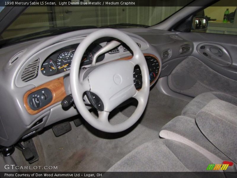 Medium Graphite Interior - 1998 Sable LS Sedan 