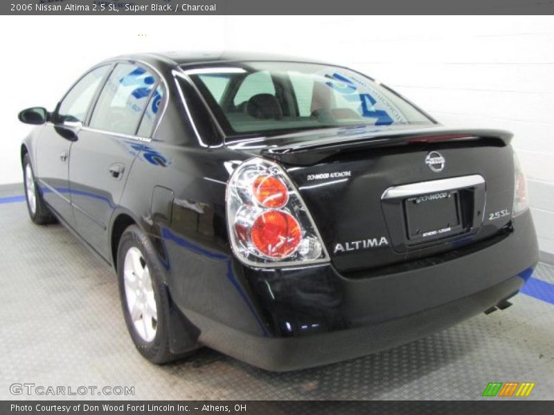 Super Black / Charcoal 2006 Nissan Altima 2.5 SL