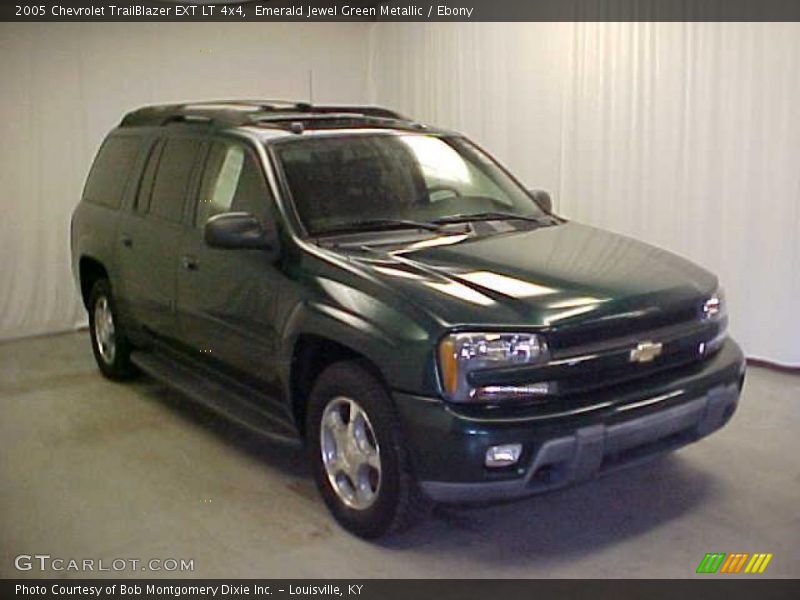 Emerald Jewel Green Metallic / Ebony 2005 Chevrolet TrailBlazer EXT LT 4x4