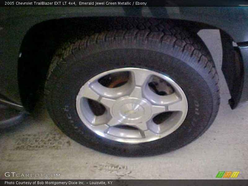 Emerald Jewel Green Metallic / Ebony 2005 Chevrolet TrailBlazer EXT LT 4x4