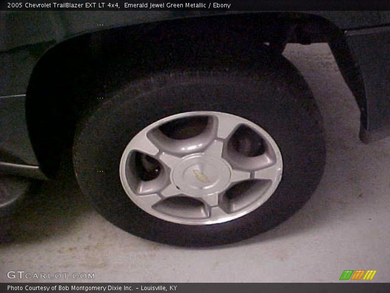 Emerald Jewel Green Metallic / Ebony 2005 Chevrolet TrailBlazer EXT LT 4x4