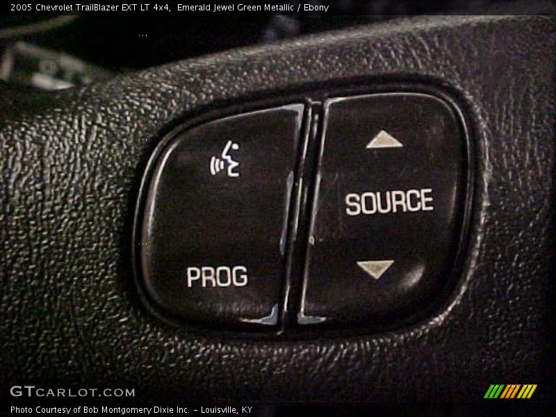 Emerald Jewel Green Metallic / Ebony 2005 Chevrolet TrailBlazer EXT LT 4x4