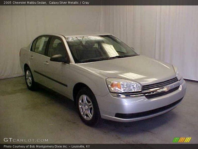 Galaxy Silver Metallic / Gray 2005 Chevrolet Malibu Sedan