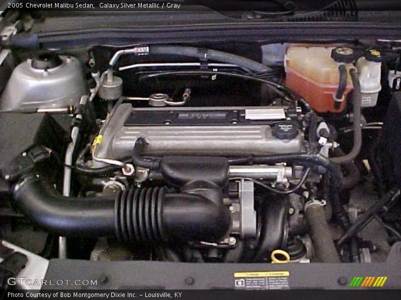 Galaxy Silver Metallic / Gray 2005 Chevrolet Malibu Sedan