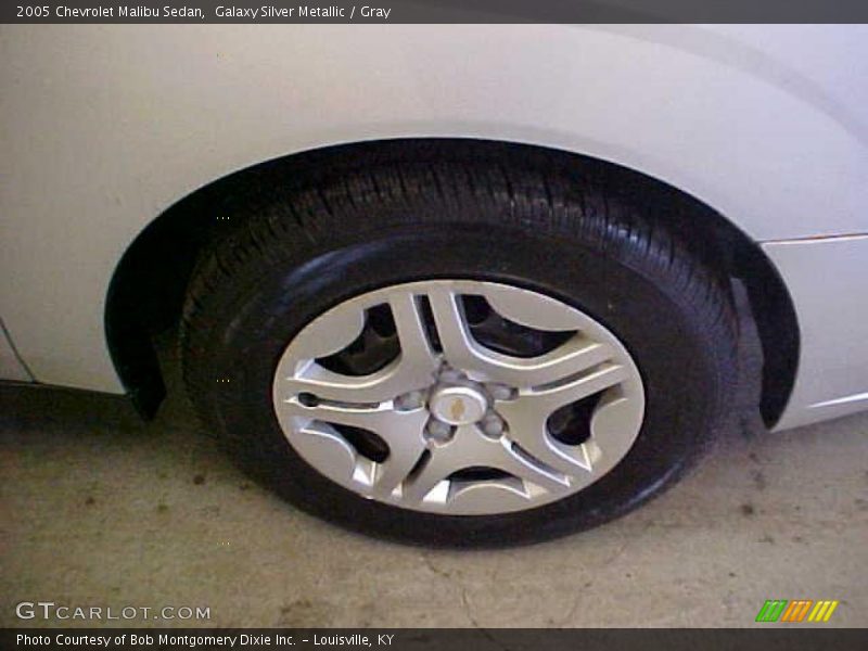 Galaxy Silver Metallic / Gray 2005 Chevrolet Malibu Sedan