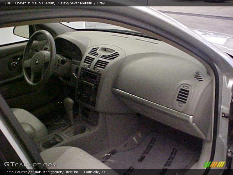 Galaxy Silver Metallic / Gray 2005 Chevrolet Malibu Sedan