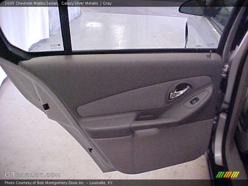 Galaxy Silver Metallic / Gray 2005 Chevrolet Malibu Sedan