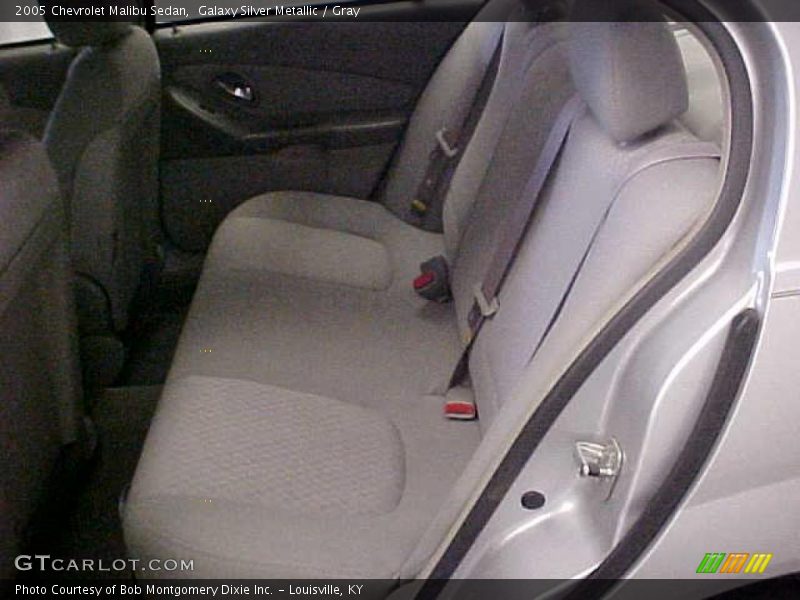 Galaxy Silver Metallic / Gray 2005 Chevrolet Malibu Sedan