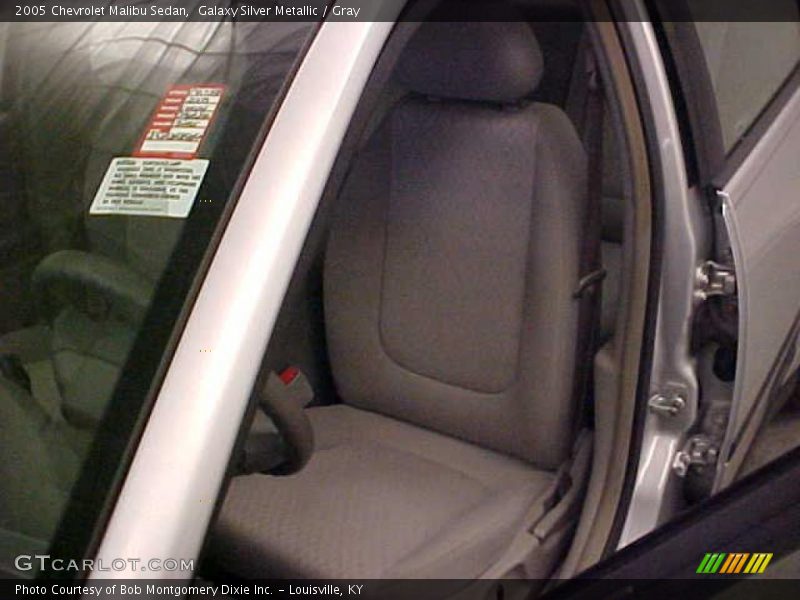 Galaxy Silver Metallic / Gray 2005 Chevrolet Malibu Sedan