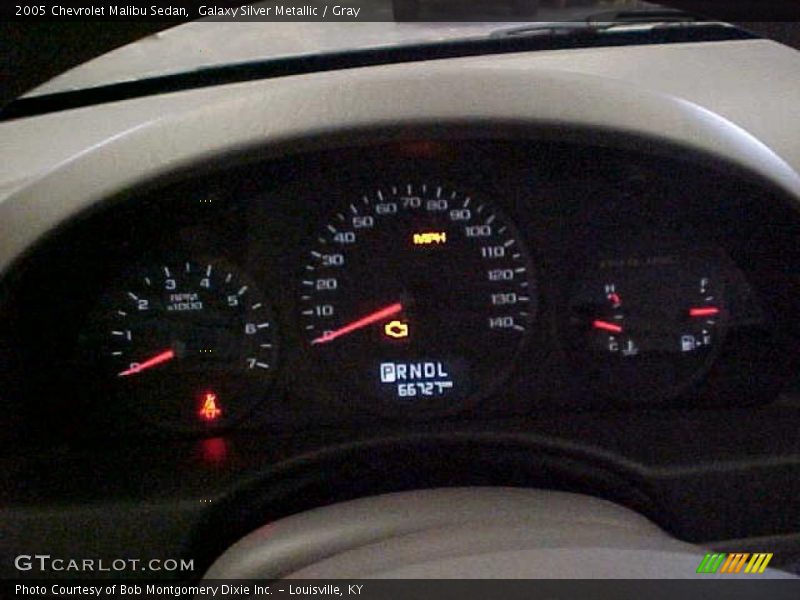 Galaxy Silver Metallic / Gray 2005 Chevrolet Malibu Sedan