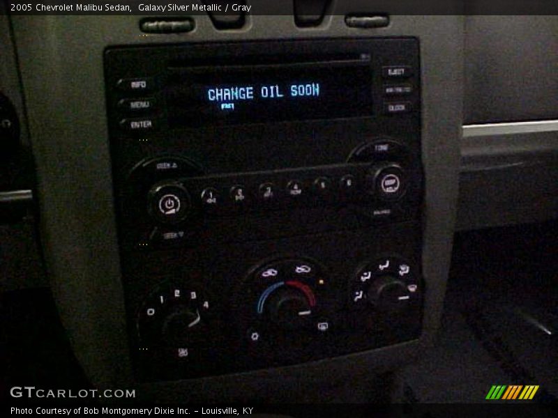 Galaxy Silver Metallic / Gray 2005 Chevrolet Malibu Sedan