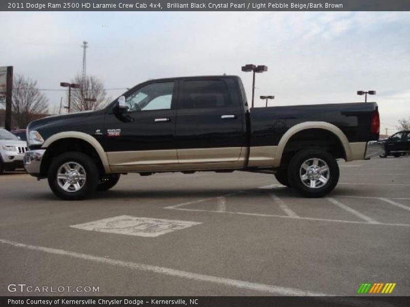  2011 Ram 2500 HD Laramie Crew Cab 4x4 Brilliant Black Crystal Pearl