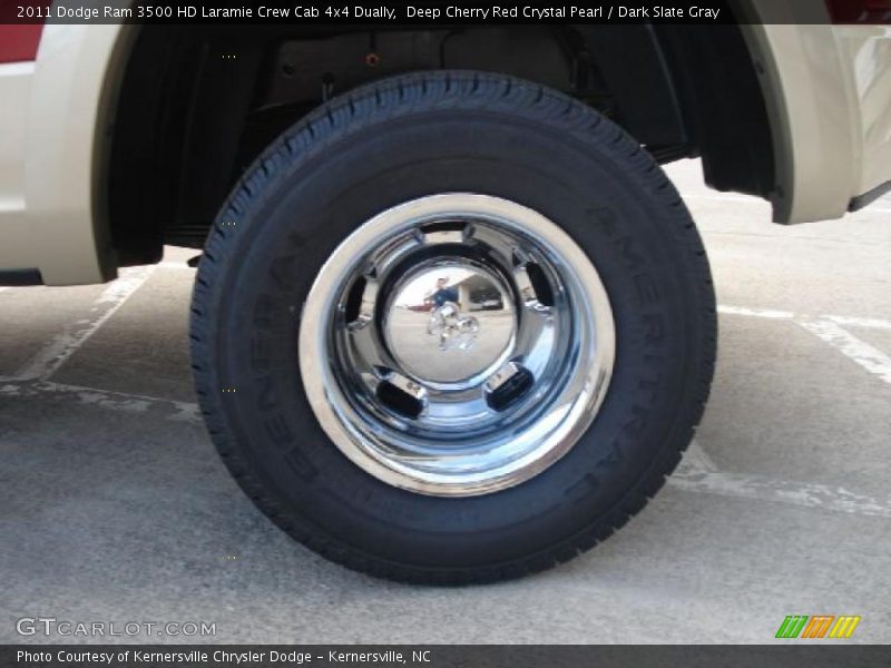  2011 Ram 3500 HD Laramie Crew Cab 4x4 Dually Wheel