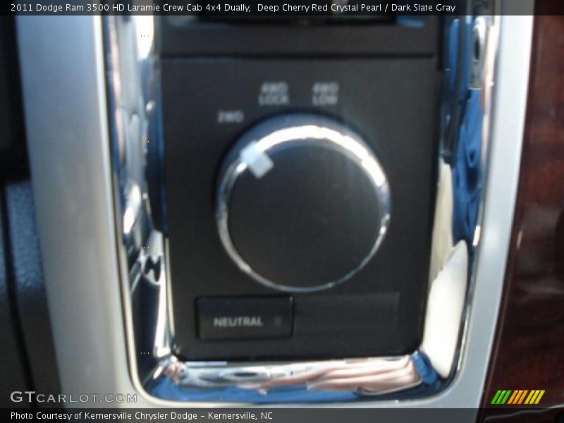 Deep Cherry Red Crystal Pearl / Dark Slate Gray 2011 Dodge Ram 3500 HD Laramie Crew Cab 4x4 Dually