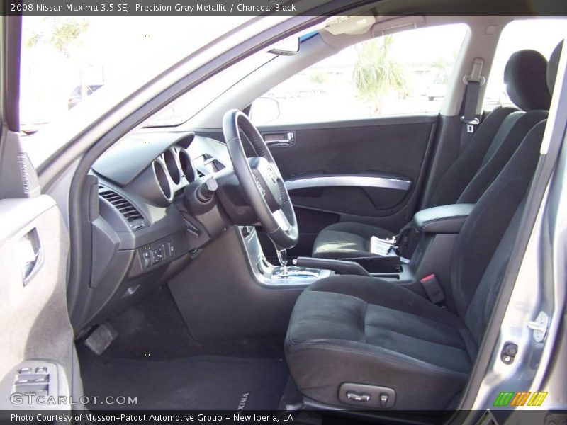 Precision Gray Metallic / Charcoal Black 2008 Nissan Maxima 3.5 SE