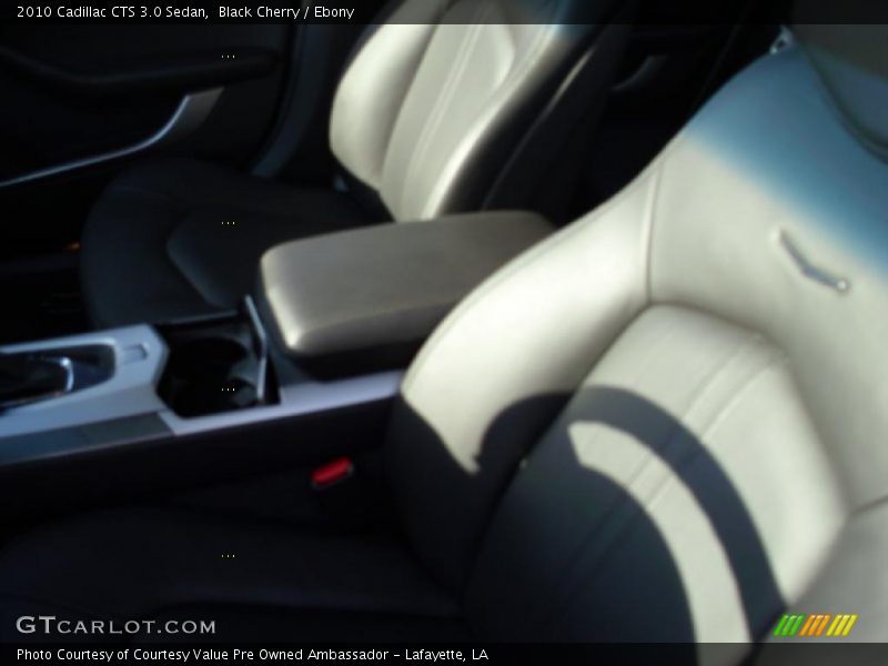 Black Cherry / Ebony 2010 Cadillac CTS 3.0 Sedan
