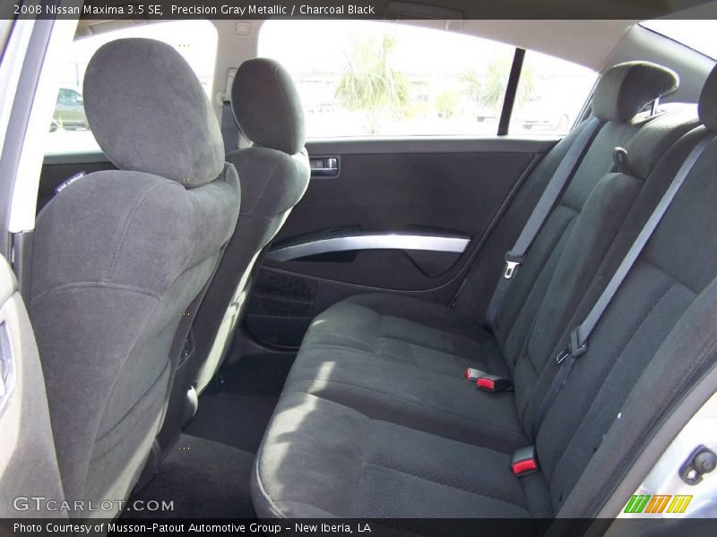 Precision Gray Metallic / Charcoal Black 2008 Nissan Maxima 3.5 SE