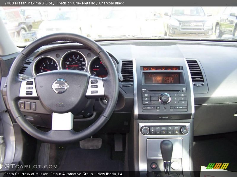 Precision Gray Metallic / Charcoal Black 2008 Nissan Maxima 3.5 SE