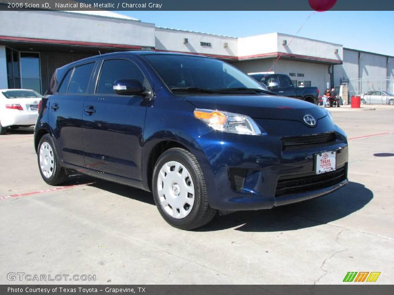 Nautical Blue Metallic / Charcoal Gray 2008 Scion xD